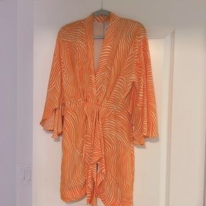 Bailey 44 mini faux wrap dress. Great for brunch or a night out!